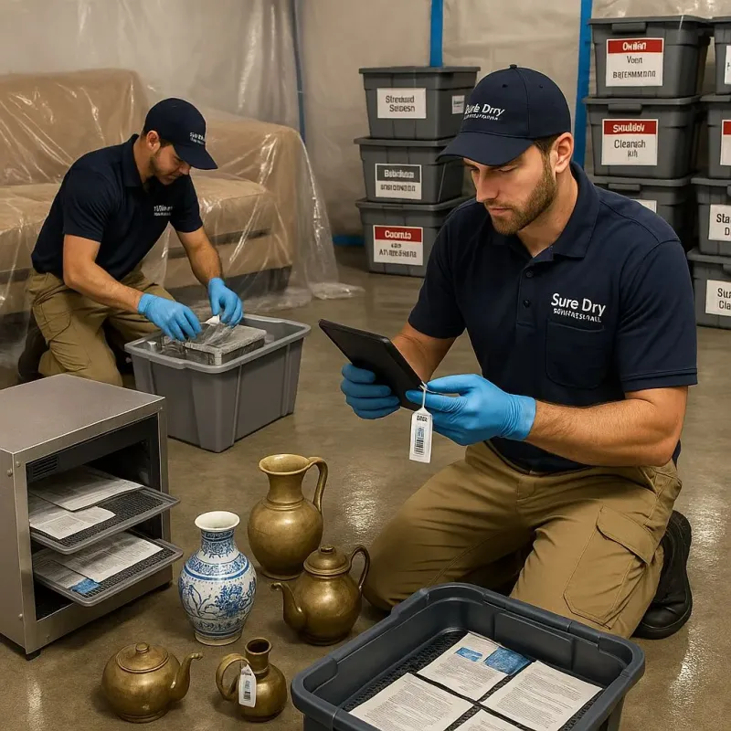 Content Protection and Restoration process in McQueeney, TX